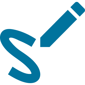 Electronic Signing Icon