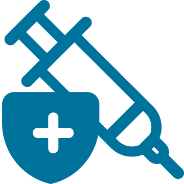 Safe Vaccination Delivery Icon