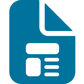 Template Based Reporting Icon